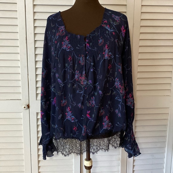 Tanya Taylor Tops - Tanya Taylor Off Shoulder Tunic Size 18